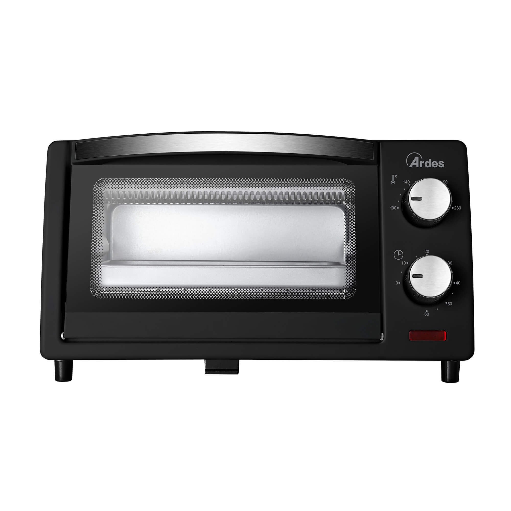 Ardes ar6231b gustavo dark 30l forno elettrico ventilato 6 funzioni cottura  accessori inclusi nero 1600w 30